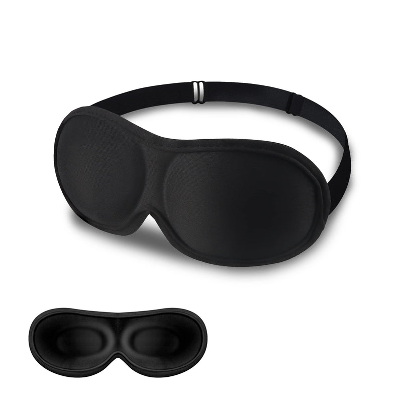 SLIJAR 3D Eye Mask Comfortable and Lightweight Sleep Mask for Side Sleepers Breathable Blackout Sleeping Mask with Adjustable Strap Travel Accessories Essentials - NewNest Australia