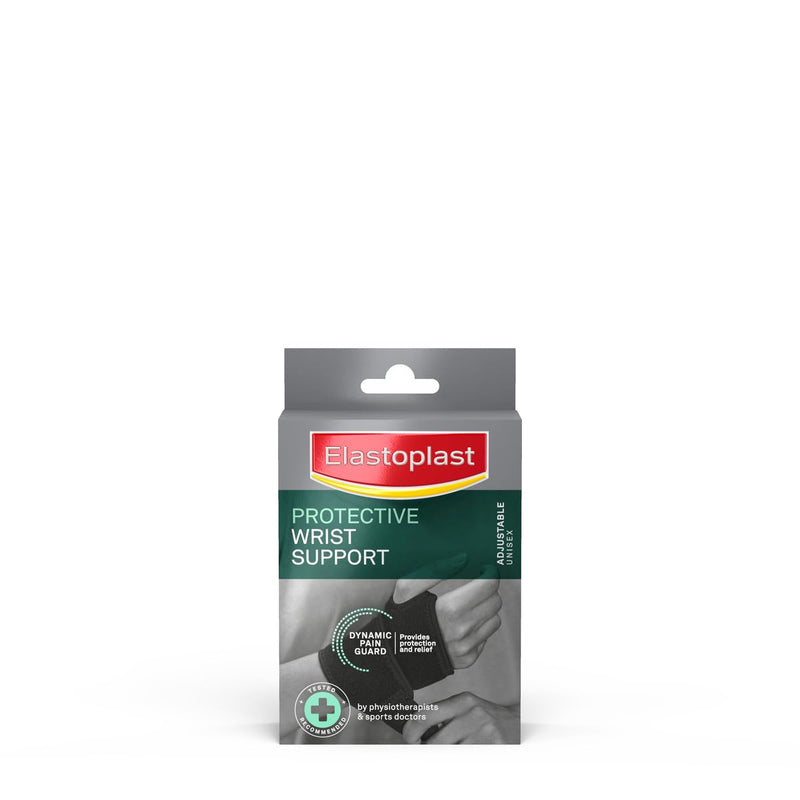 Elastoplast Protective Adjustable Wrist Support, Supportive Wrist Brace for Carpal Tunnel, Tendonitis, Sprains, Strains, Arthritis and Weak/Injured Wrists, Medical-Grade Left & Right Hand Support - NewNest Australia
