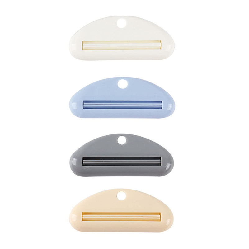 4 Pieces Toothpaste Squeezer Dispenser Clip Tube Toothpaste Squeezer Plastic Toothpaste Clips Toothpaste Cap Dispenser for Toothpaste Hand Cream Cosmetics (4 Color) - NewNest Australia