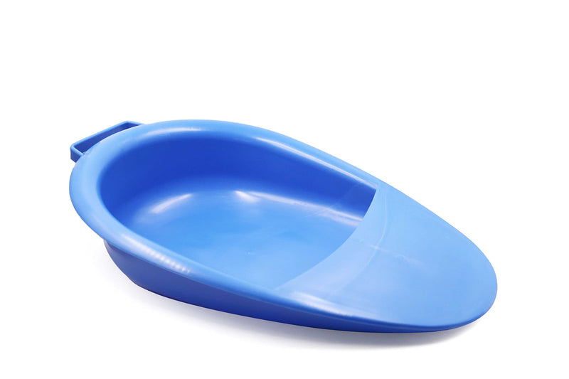 Pepe - Bedpans for Men, Ladies Urinal Bed Pan, Commode Bed Pan for Elderly, Bed Urinal Unisex, Fracture Bedpan, Female Bed Pan with Handle, Portable Bedpan, Male Bedpan Blue - NewNest Australia