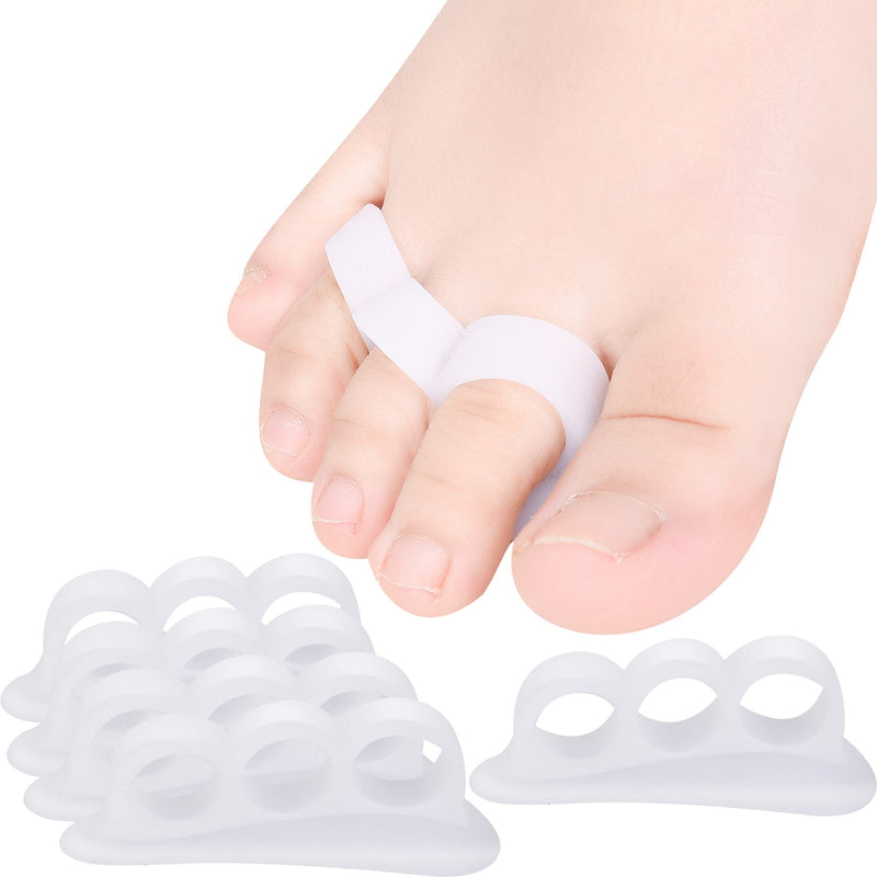DYKOOK 6 PCS Hammer Toe Straightener | Hammer Toe Corrector | Hammer Toe Gels | 3 Loop Design Pinky Toes Joint Realign | Crooked,Curled,Overlapping Straightener | Gel Crests Splints Cushion,Support - NewNest Australia