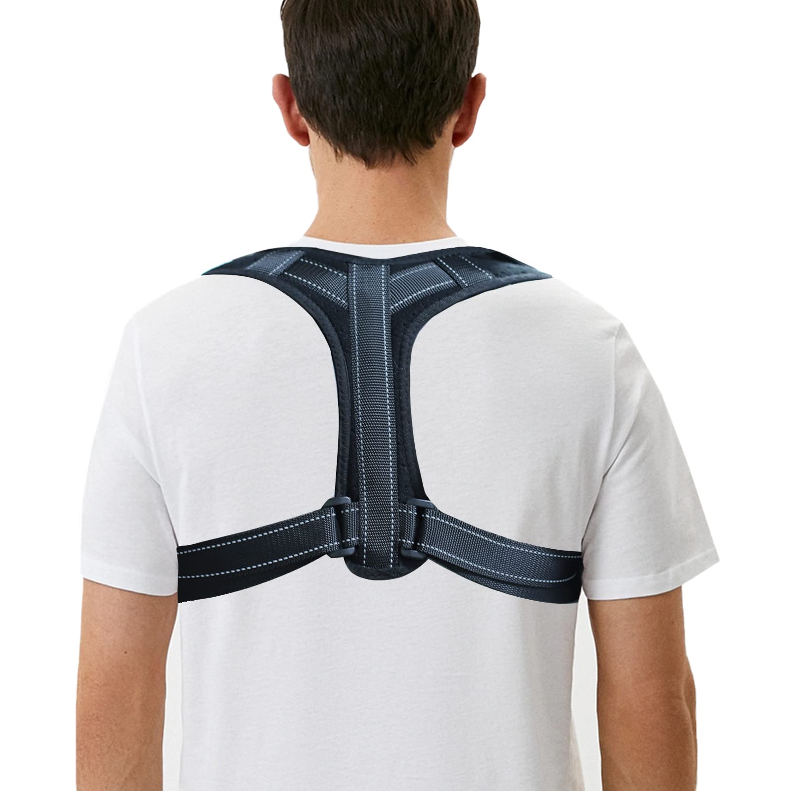 Posture Corrector Body Brace Bad Back Lumbar Shoulder Support Belt