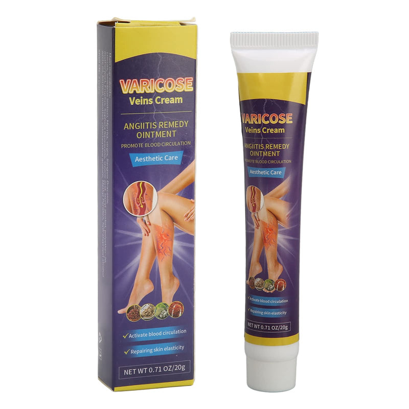 Varicose Veins Cream, Varicose Vein & Soothing Leg Cream, Nature Varicose & Spider Veins Treatment, Strengthen Capillary Health, Improve Blood Circulation 0.7oz - NewNest Australia