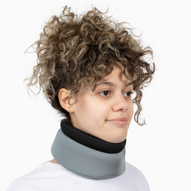 BraceUP Neck Brace for Neck Pain and Support for Women Man – Soft Cervical Collar for Pain Relief, Sleeping, Posture, and Straightener (Gray) - NewNest Australia