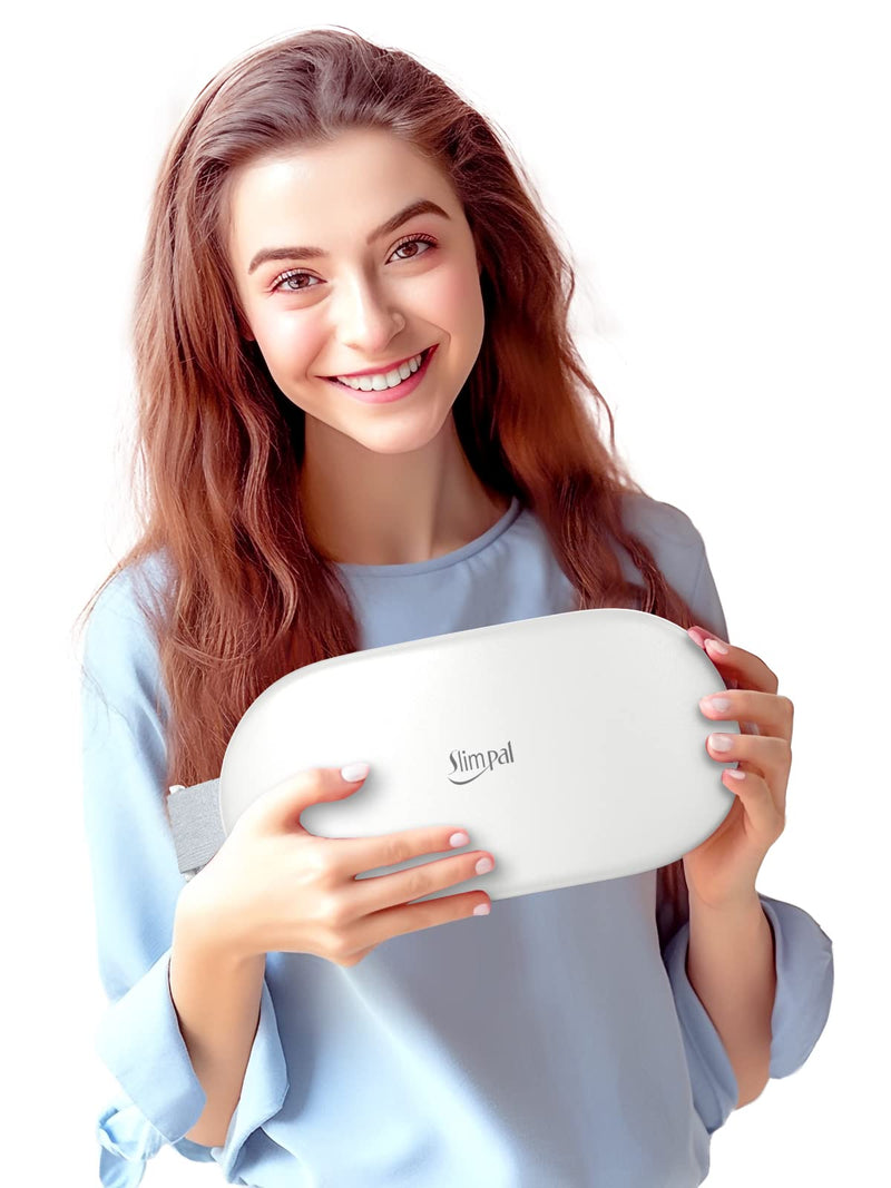 Slimpal Heating Pad for Period Cramps&Back Pain, Plus-Sized Electric Heating Pad, Menstrual Period Cramps Heat Belt Pain Relief, 3 Timer Auto Off Setting, Girls Women Wife Beige - NewNest Australia