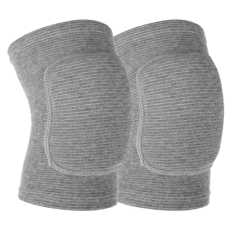 Sibba Compression Elbow Pads Arm Brace Support Fitness Arm Knee Protector Volleyball Basketball Breathable Elbow Wraps for Kids, Men and Women Grey - NewNest Australia