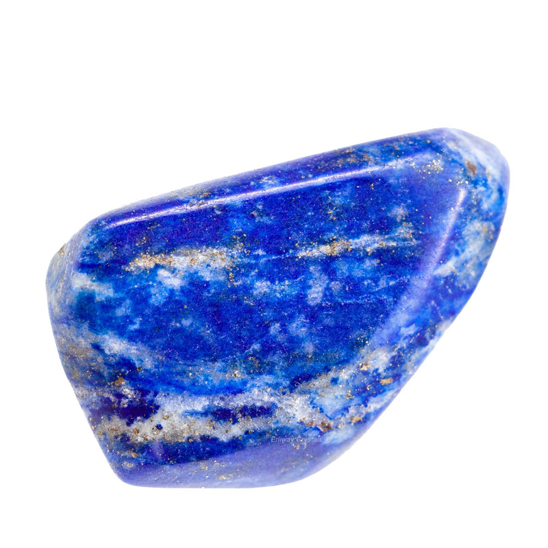 Lapis Lazuli Healing Crystal Stones, 1.25-2.0" Large Reiki Healing Gemstones Natural Tumbled Polished Stones for Energy Witchcraft Therapy Meditation Lapis Lazuli - NewNest Australia