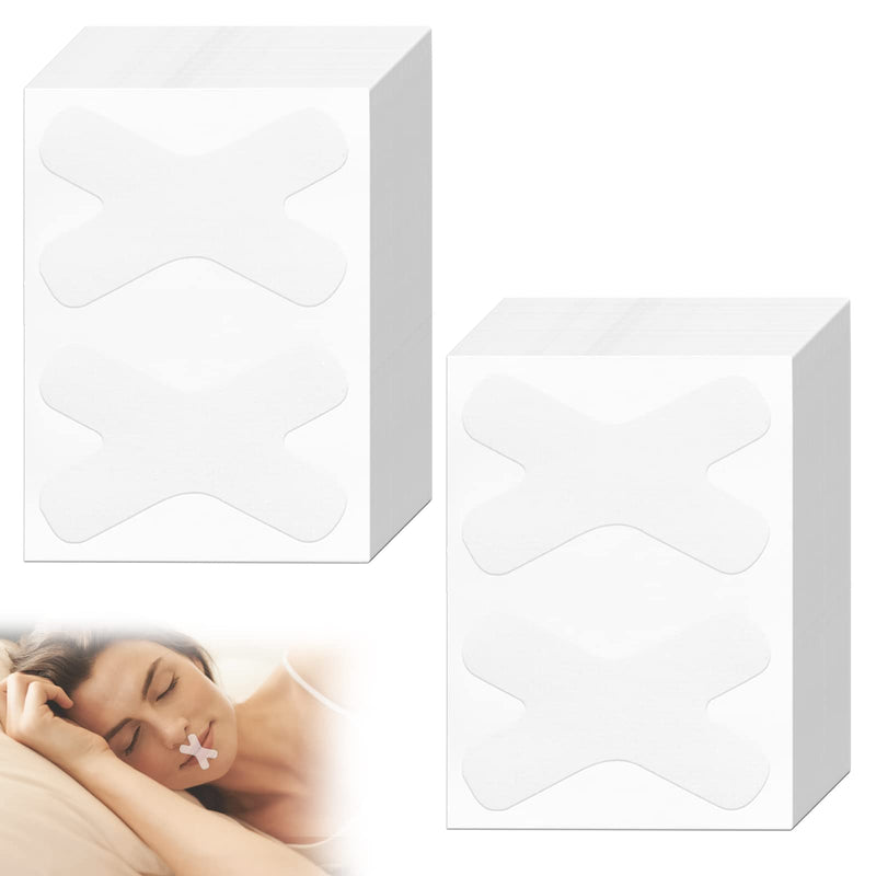 120Pcs Sleep Mouth Tape for Sleeping, Sleep Strips Mouth Tape for Snoring Nasal Breathing, Sleep Tape Anti Mouth Breathing Tape for Better Nose Breathing Snoring Relief, Less Snoring Devices - NewNest Australia