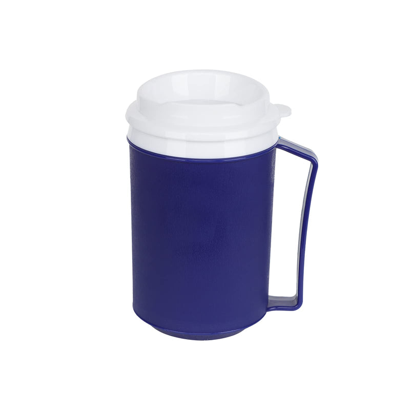 XGOPTS Non Spill Cup for Disabled Men Women Plastic Drinking Beaker Feeding Beaker Mug with Easy Grip Handle Disability Aids Cup with Anti Splash Spout and Lid Travel Mug for Kids Elderly - NewNest Australia