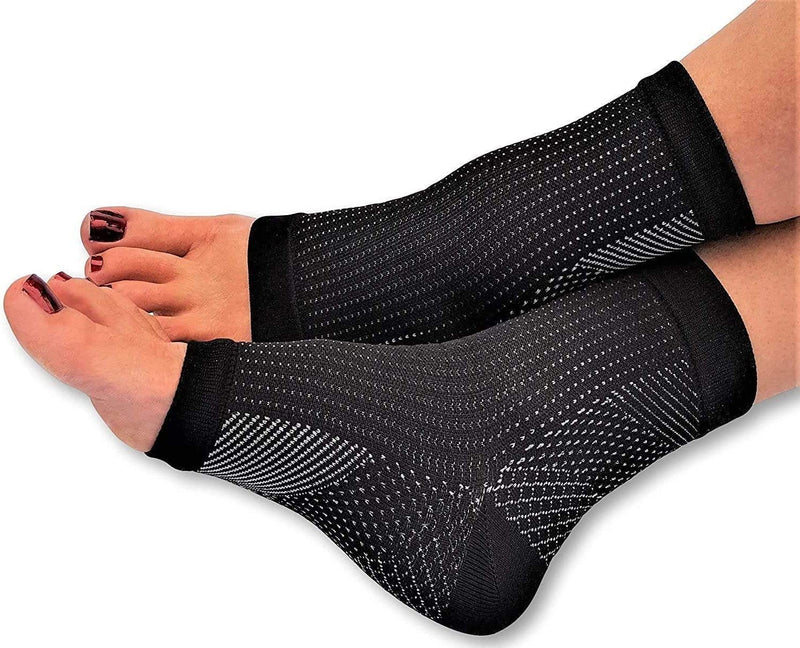 Pedimend Plantar Fasciitis Foot Socks. Best Compression Sleeve for Ankle Arch & Heel Achilles Tendon Supports Brace. Men and Women Night Splint Pain Relief S/M (UK 4-7 / 1Pair) (S/M (UK 4-7 / 1Pair) - NewNest Australia