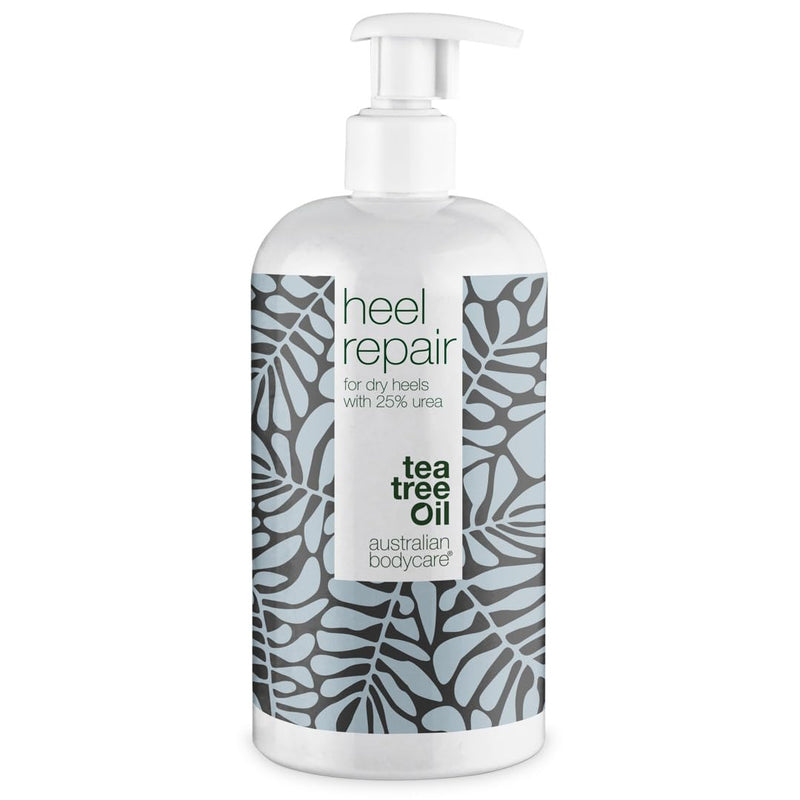 Cracked Heel Repair Cream 500ml | Hard Skin Remover for Feet | 25% Urea Cream | Cracked Heel Balm | Heel Care for Women & Men with Dry and Cracked Feet | Australian Tea Tree Oil - NewNest Australia
