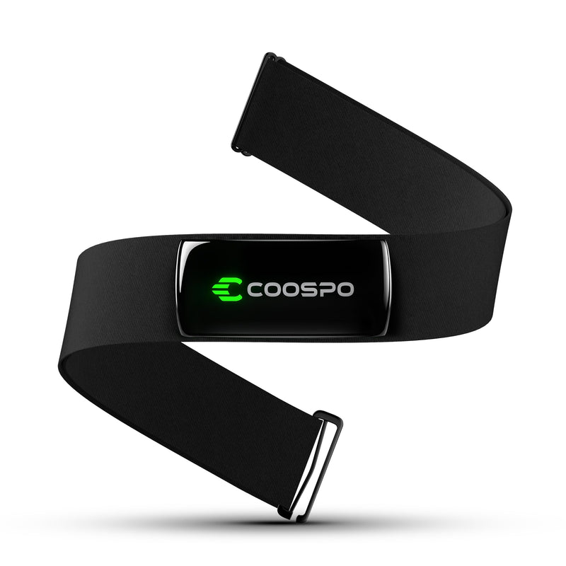 COOSPO H9Z Herat Rate Monitor Chest Strap,Bluetooth 5.0 ANT+ Heart Rate Monitor,Heart Rate Sensor with Rechargeable Battery,HRM Works with Strava/WahooFitness/Polar Beat Peloton/Zwift/DDP Yoga App - NewNest Australia