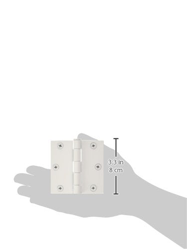 National Hardware N275-982 V512 Door Hinge in White - NewNest Australia