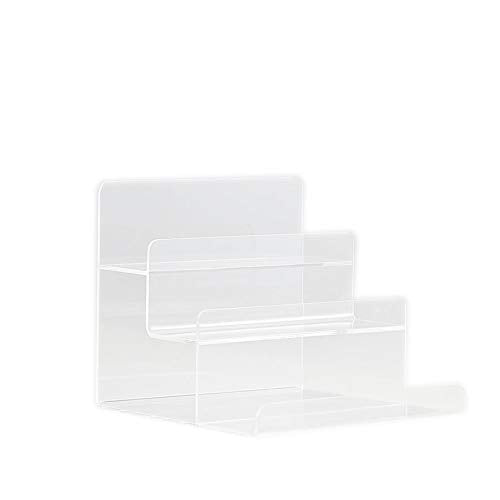 NewNest Australia - 2pcs Clear Acrylic Wallet Display Stand Holder Purse Display Stand (3-Tier) 