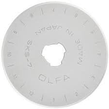 The maximum sharpness / Made in Japan /OLFA 45 mm tungsten steel Ergonomic Rotary Cutter & 45mm Rotary Blade Refill, 1-Pack Value Set - NewNest Australia