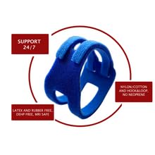 Wristwidget (Blue) Adjustable Wrist Brace For Tfcc Tears, One Size Fits Most. For Left And Right Wrists, Support For Weight Bearing Strain, Exercise One Size Blue - NewNest Australia