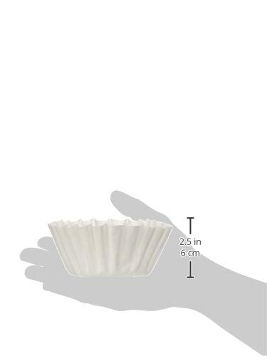 Melitta 600 Coffee Filters, Basket, Pack of 600, 8-12 Cups, White - NewNest Australia
