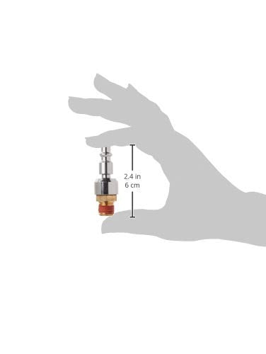 Bostitch BTFP72333 Industrial 1/4-Inch Series Swivel Plug with 1/4-Inch NPT Male Thread - NewNest Australia