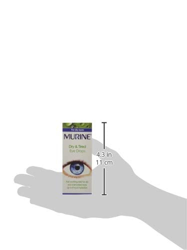 Murine Dy & Tired Eye Drops to Help Refresh and Relieve the Feeling of Tired and Dry Eyes, 15 ml - NewNest Australia