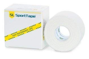 Sl Medical Sports Tape In White, Value Pack, 6 Rolls, High-Quality Sports Tape, Self-Adhesive With Extra Strong Adhesive, Water-Repellent, Tensile Resistant, 3.8 Cm X 10 M - NewNest Australia