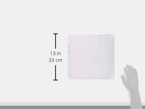12 x 12-inch 3-Ring Album Page Protectors by We R Memory Keepers, 10 pack - NewNest Australia