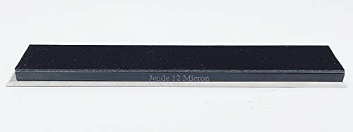 12 Micron Jende Nanocloth Strop (unloaded) 1"x6", Mounted on 5mm thick Acrylic, fits standard Edge Pro, Jende JIGS, Hapstone, & TSProf guided sharpeners, Perfect Strops - NewNest Australia