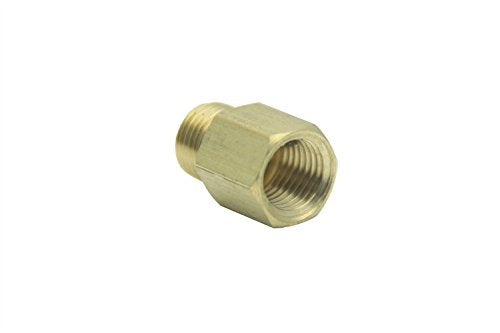 LTWFITTING Lead Free Brass Pipe 1/4" Male x 1/4" Female NPT Adapter Fuel Gas Air (Pack of 25) - NewNest Australia