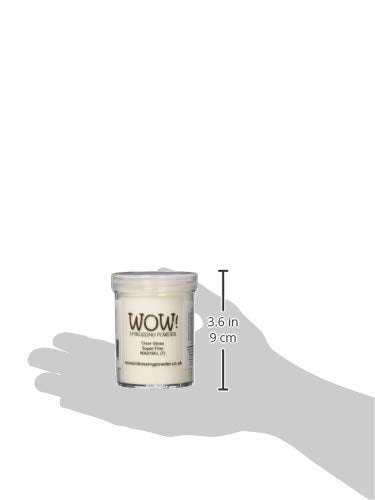 Wow Embossing Powder Large Jar 160ml-Clear Gloss pack of 1 - NewNest Australia