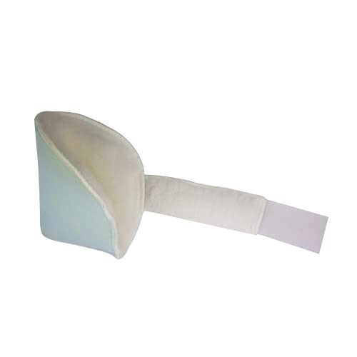 Mobiclinic, Anti-Decubitus Heel Pad, Left, Elbow, Heel, European Brand, Pressure Relief Pad, Anti-Decubitus Heel Cushion, One Size, Adjustable, Washable, Colour: White - NewNest Australia
