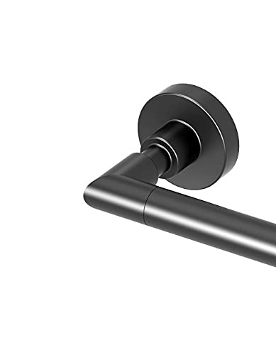 Gatco 5503 Studio Bathroom Single Post Toilet Paper Holder, Matte Black - NewNest Australia