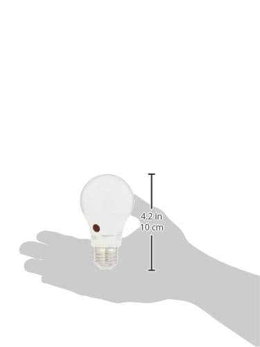 Amazon Basics 60W Equivalent, Daylight, Dusk to Dawn Sensor, Non-Dimmable, A19 LED Light Bulb | 2-Pack 2 Pack 60 Watt - NewNest Australia