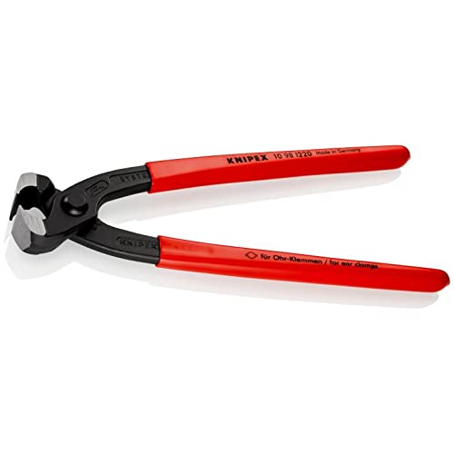 Knipex Tools 10 98 i220 8.75" Ear Clamp Pliers, Front Jaw Only - NewNest Australia