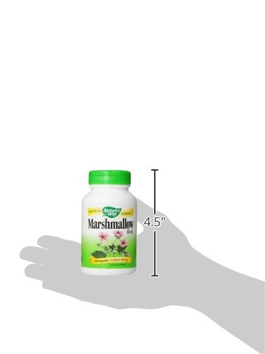 Nature's Way Premium Herbal Marshmallow Root, 960 mg per serving, 100 Capsules (Packaging May Vary) - NewNest Australia