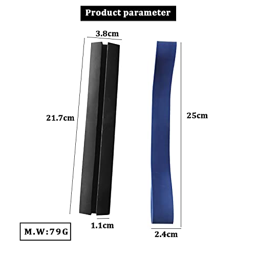 Neck Hairline Template, a premium DIY neckline stencil for shaving and a clean hairline, black. - NewNest Australia