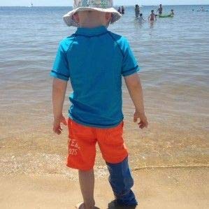 Bloccs - Waterproof Cast Leg Protector - #CL78-XS - Kids (XS) Blue XS (Pack of 1) - NewNest Australia