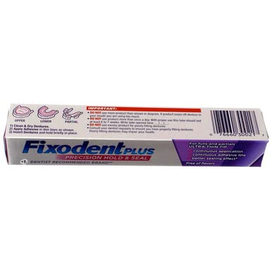 Fixodent Plus Denture Adhesive Cream Gum Care - 2 oz, Pack of 6 - NewNest Australia