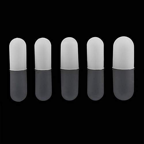 5pcs Silicone Finger Protector Thumbs Cover Fingertip Gloves for Heat Cooking Baking Barbecue B - NewNest Australia