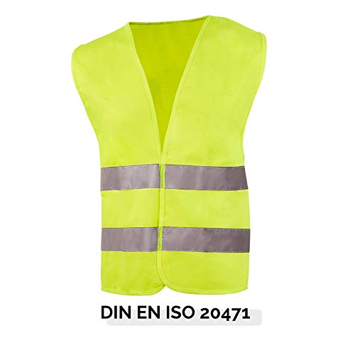 Golab Motorcycle First Aid Set, Small And Compact, First Aid Bag, According To Din 13167 With High-Visibility Jacket, Suitable For All European Countries (Austria, Switzerland, Italy, Germany Etc.) - NewNest Australia