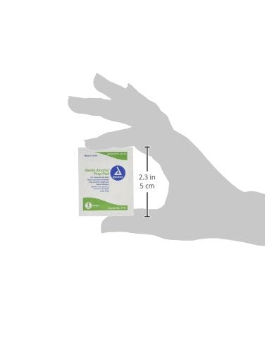Dynarex Alcohol Sterile Prep Pads, Large, 100 Count - NewNest Australia