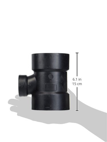 GENOVA 81131 3X1-1/2 ABS SANITARY TEE, 3" x 3" x 1-1/2" - NewNest Australia