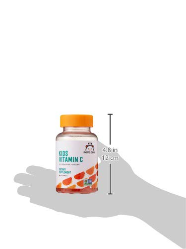 Amazon Brand - Mama Bear Vegan Kids Vitamin C, 60 Gummies, Immune Health, 125 mg Vitamin C per gummy - NewNest Australia