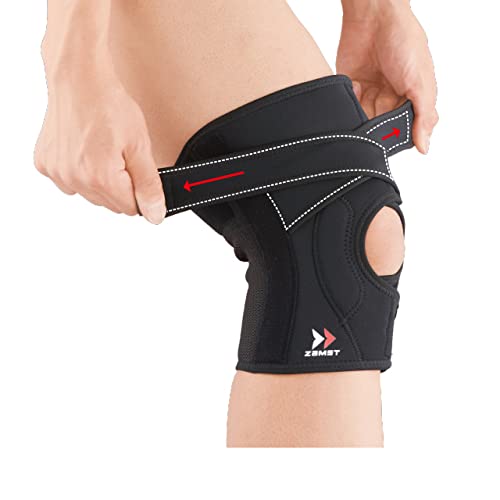 Zamst Ek-5 Adjustable Knee Brace - Medial & Lateral Stabilization - Compression Knee Support Men - Knee Brace Women'S Bandage Knee - Open Design For More Mobility Ideal For Sports - NewNest Australia