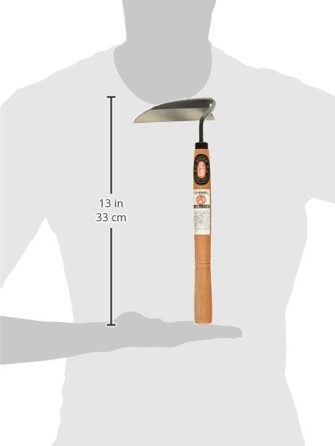 Japanese Weeding Sickle Very Sharp Edge Quick Work (Full Size) Full Size - NewNest Australia