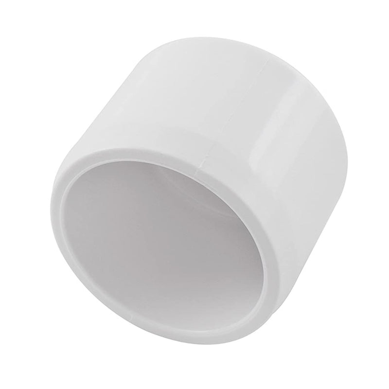 MARRTEUM 3/4 Inch PVC External End Cap Fitting for Greenhouse Shed / Garden Support Structure / Storage Frame, Furniture Build Grade SCH40 [Pack of 6] - NewNest Australia