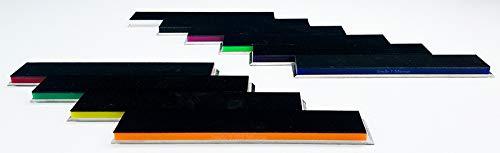 0.5 Micron Jende Nanocloth Strop (unloaded) 1"x6", Mounted on 5mm thick Acrylic, fits standard Edge Pro, Jende JIGS, Hapstone, & TSProf guided sharpeners, Perfect Strops - NewNest Australia