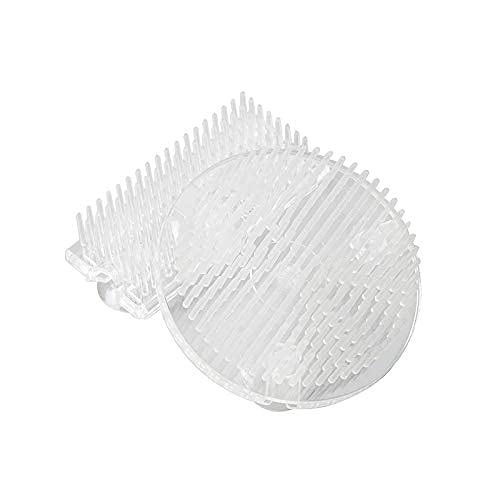 Clear Flower Frog Plastic Kenzan Floral Frog Ikebana Flower Arrangement Pin Frog Holder for Glass Plastic Ceramic Vase (Rectangle+Round) Rectangle+Round - NewNest Australia