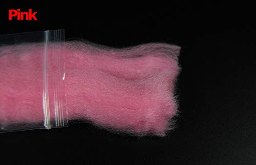 GREATFISHING 12 Color/Set 12pc Fly Tying Egg Yarn Glow Bug Yarn Fiber Baitfish Lure Parachute Fly Tying Material Streamer Flies - NewNest Australia