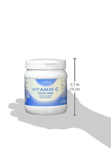 Vitasyg Vitamin C 1000mg + bioflavonoids, for immune system, skin, teeth and cartilage - 500 tablets - NewNest Australia