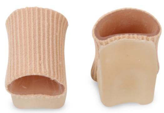 Tubular Bandages Silicone Toe Extensions (Pack of 4) Gel Toe Separators for and Hammer Toes Hallux Valgus Correction, Overlapping Toes Silicone Toe Separators - NewNest Australia