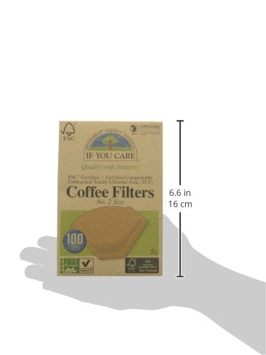 (Pack Of 12) If You Care - Coffee Filters No 2 - (100filt) - NewNest Australia